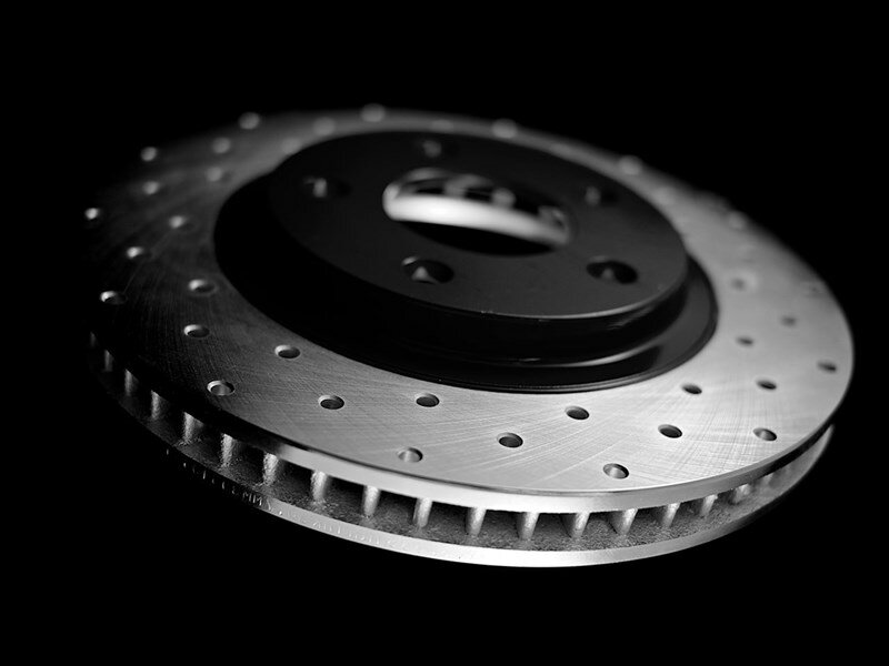 adam's rotors classic dimpled machined bevel drill performance rotor with dimples